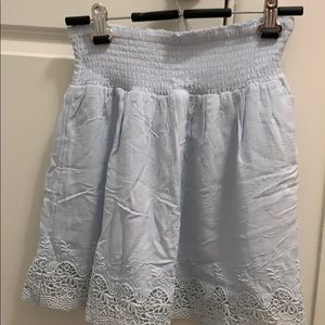 High-waisted skirt